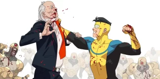 Il protagonista della serie Invincible.