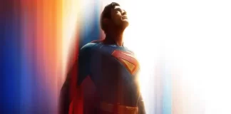 David Corenswet nel film Superman di Games Gunn.