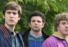 In foto i protagonisti del film Tornando a Est.