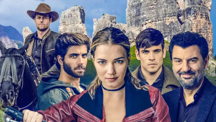 I protagonisti della serie TV Un passo dal cielo.