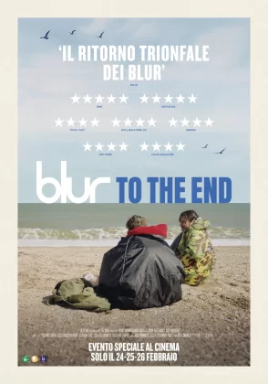 Il poster del documentario Blur: To the End.