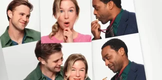 Renée Zellweger con i suoi spasimanti in Bridget Jones: Un amore di ragazzo.