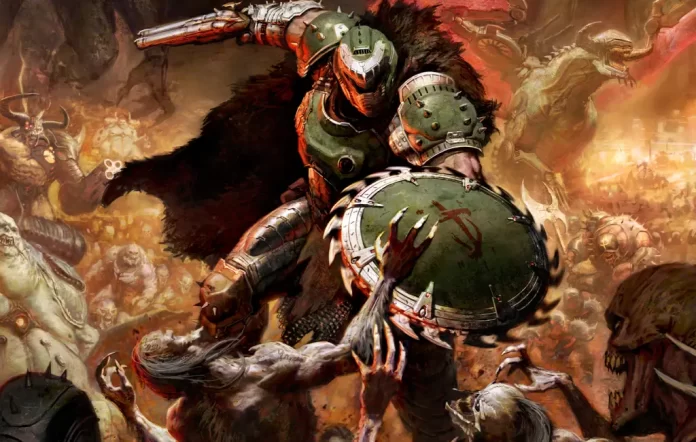 Il marine protagonista del videogioco DOOM: The Dark Ages.