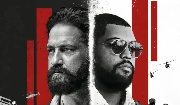 Gerard Butler e O'Shea Jackson Jr. nel film Nella tana dei lupi 2: Pantera.