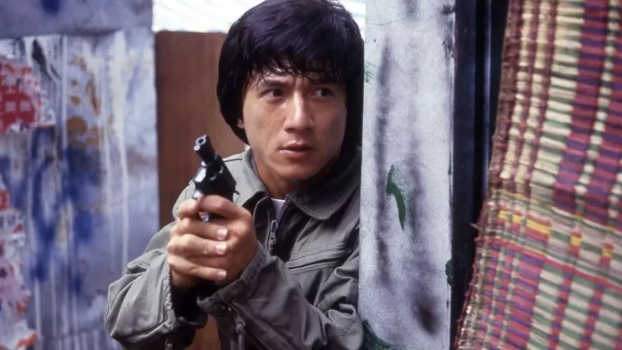 Jackie Chan nel film Police Story.