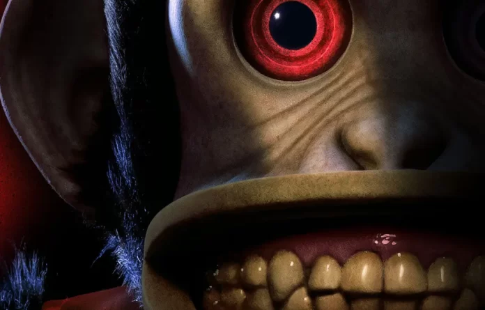 La scimmia protagonista dell’horror The Monkey.