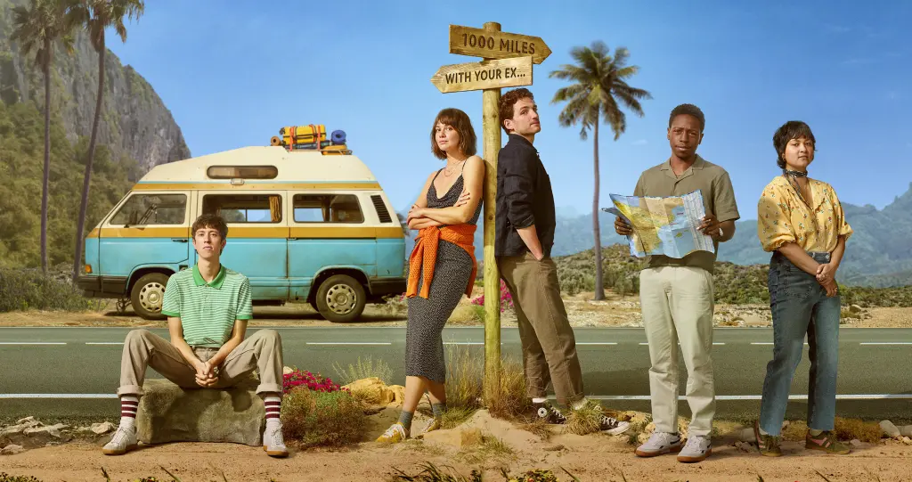 Una foto della serie Paramount+ The Road Trip.