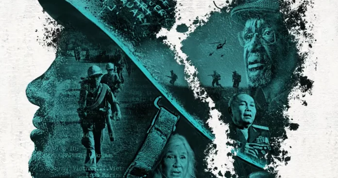 La locandina della serie Vietnam: la guerra che ha cambiato gli Stati Uniti..