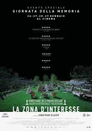 Il poster del film La zona d'interesse.