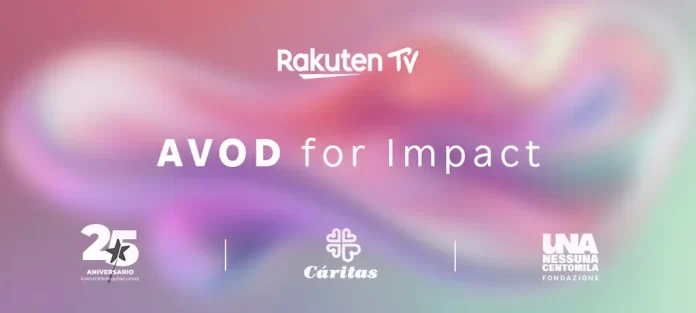L'immagine della iniziativa benefica AVOD for Impact.