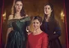 Vittoria Puccini, Caterina Ferioli e Adriana Savarese nella serie Belcanto.