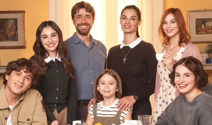 In foto i protagonisti dell’ottava stagione di Che Dio ci aiuti.