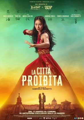 Il poster del film La citt&agrave; proibita.