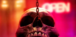Un macabro teschio nel film Final Destinatio: Bloodlines.