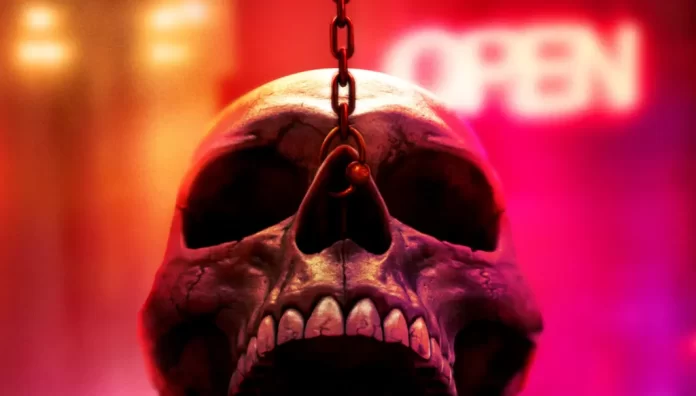 Un macabro teschio nel film Final Destinatio: Bloodlines.