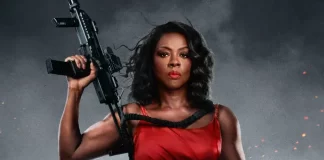 Viola Davis nella locandina del film G20.
