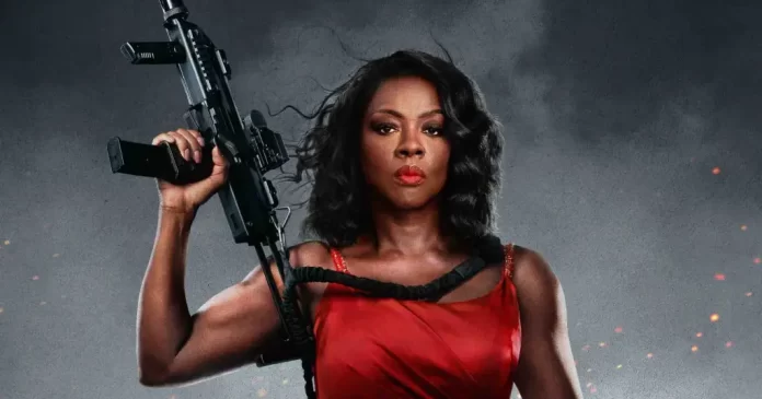 Viola Davis nella locandina del film G20.