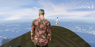 Un personaggio virtuale del film Grand Theft Hamlet.