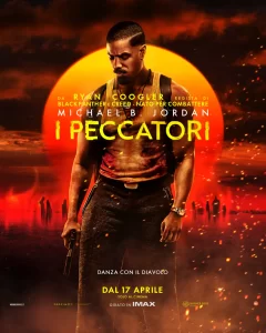 Il poster del film I Peccatori.
