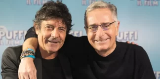 Luca Laurenti e Paolo Bonolis doppiano il film I Puffi – Il Film.