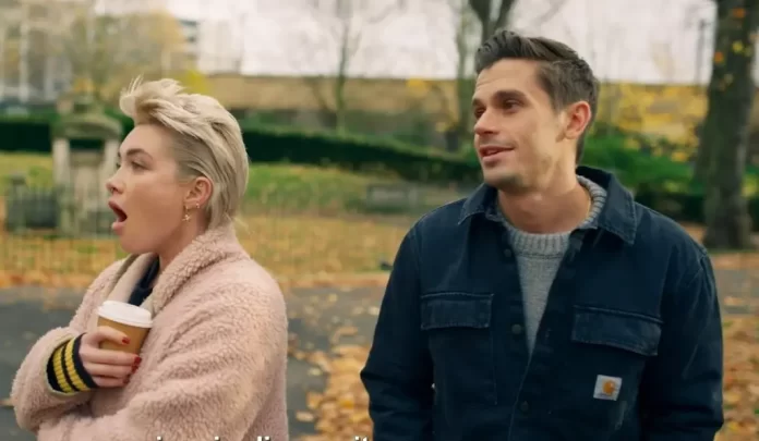 Florence Pugh nella serie Il gusto di casa.