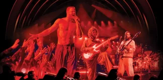 Gli Imagine Dragons nel Live From The Hollywood Bowl.