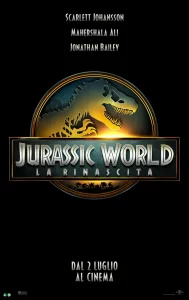 Il poster di Jurassic World - La Rinascita.