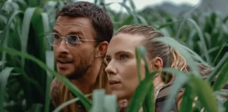 Scarlett Johansson nel film Jurassic World - La Rinascita.