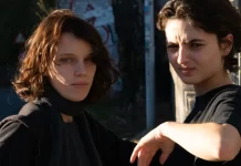 Tecla Insolia e Carlotta Gamba nel film L'albero.