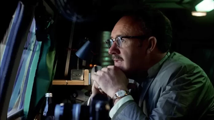Gene Hackman nel film La conversazione.