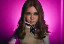 Amie Donald nel film M3gan 2.0.