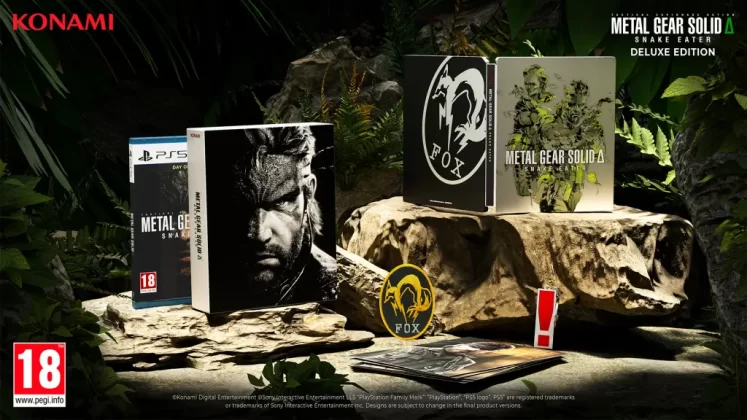 Il contenuto della versione deluxe di Metal Gear Solid Delta: Snake Eater per PS5