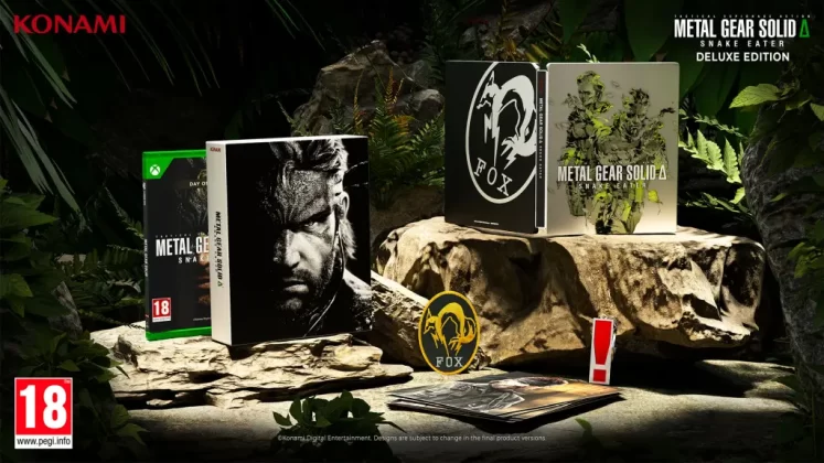Il contenuto della versione deluxe di Metal Gear Solid Delta: Snake Eater per Xbox