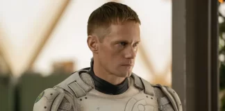 Alexander Skarsgård in Murderbot.