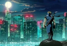 Il ninja Joe Osugi nel gioco Ninja Five-O.
