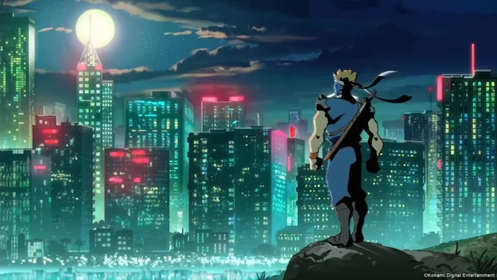 Il ninja Joe Osugi nel gioco Ninja Five-O.