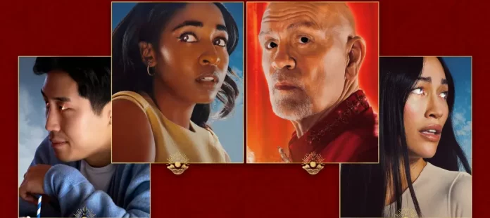 John Malkovich nella locandina del film Opus.