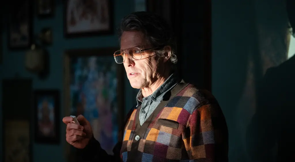 Hugh Grant nel film Heretic.