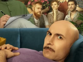 Maccio Capatonda nella serie TV Sconfort Zone.