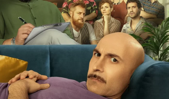 Maccio Capatonda nella serie TV Sconfort Zone.