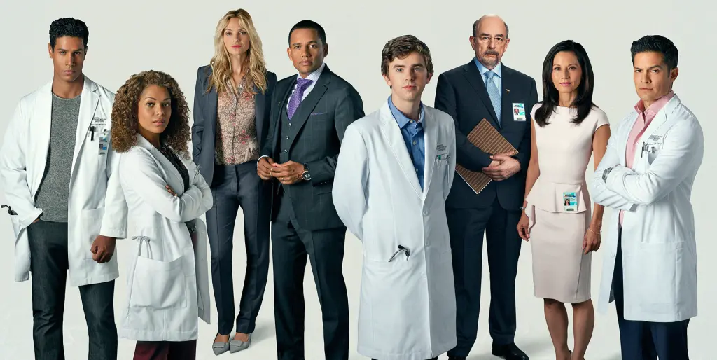 I protagonisti della serie The Good Doctor.