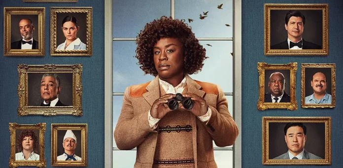 Uzo Aduba nella serie Netflix The Residence.