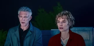 Vincent Cassel e Diane Kruger nel film di David Cronenberg The Shrouds.