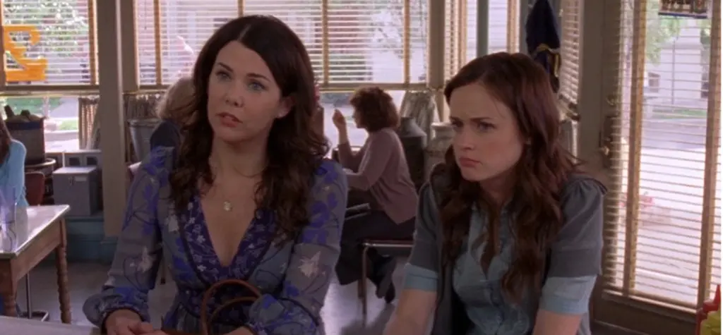 Le protagoniste della serie TV Una mamma per amica.