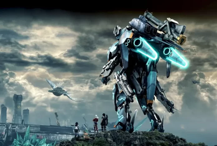 Il robot protagonista del gioco per Switch Xenoblade Chronicles X: Definitive Edition.