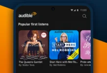 Una immagine del catalogo di Amazon Audible.