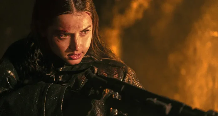 Ana De Armas nel film Ballerina.