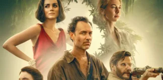 Jude Law e gli altri protagonisti del film Eden.