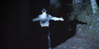 Una scena dell'horror La figlia del bosco.