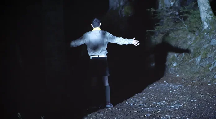 Una scena dell'horror La figlia del bosco.